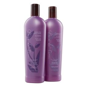 img 4 attached to Bain de Terre Jojoba Oil and Exotic Orchid Glossing Shampoo and 🌺 Conditioner Set with Argan and Monoi Oil - Paraben-free, 2 Count, 13.5 Ounce