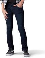 lee performance extreme comfort regular boys' jeans: unparalleled clothing for unmatched comfort logo