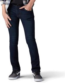 img 3 attached to LEE Performance Extreme Comfort Regular Boys' Jeans: Unparalleled Clothing for Unmatched Comfort