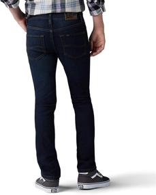 img 1 attached to LEE Performance Extreme Comfort Regular Boys' Jeans: Unparalleled Clothing for Unmatched Comfort