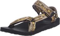 👡 тева поттери черный оригинальный универсальный сандали (teva pottery black original universal sandal) логотип