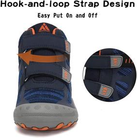 img 1 attached to 👟 Lightweight Outdoor Fashion Sneaker for Boys - Trekking Shoes for Outdoor Adventures