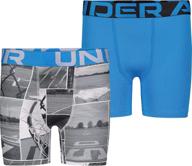 🩲 under armour performance boxer briefs: superior boys' clothing for ultimate comfort and durability логотип