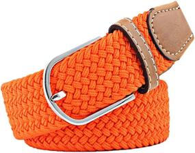img 4 attached to Eco-Friendly Multi Men's Casual Canvas Belts: Accessorize with Style and Sustainability