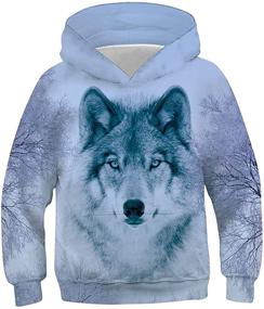 img 4 attached to 👕 Explore Trendy Patterns: Belovecol Boys' Clothing - Hoodies & Sweatshirts