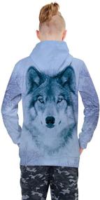 img 2 attached to 👕 Explore Trendy Patterns: Belovecol Boys' Clothing - Hoodies & Sweatshirts