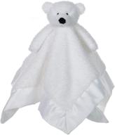 🧸 apricot lamb stuffed animals soft security blanket - white polar bear infant nursery character blanket - luxury snuggler plush (white polar bear, 14 inches) logo