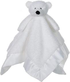img 3 attached to 🧸 Apricot Lamb Stuffed Animals Soft Security Blanket - White Polar Bear Infant Nursery Character Blanket - Luxury Snuggler Plush (White Polar Bear, 14 Inches)