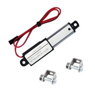 💪 compact 12v electric micro linear actuator with 1.2" stroke - powerful 64n/14.4lb force, 0.6inch/s speed - waterproof & mounting brackets included - ideal for sofa, recliner, tv table, cabinet, window lift logo