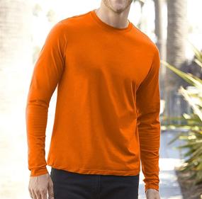 img 2 attached to 👕 Miracle TM Neon Color Athletic Wicking T Shirts: Optimal High Visibility for Adult Men and Women - Long Sleeve Performance Tee