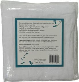 img 2 attached to 🧺 Nouvelle Legende Cotton Flour Sack Towels: Commercial Grade, 28x29 Inches, White (Pack of 12)