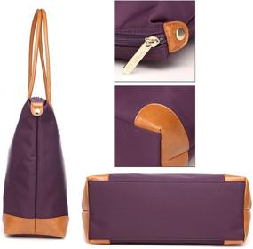 img 1 attached to NNEE Women's Handbags & Wallets with Multiple Pockets for Enhanced Resistance