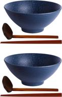 🍜 kanwone ceramic ramen bowls: authentic japanese style логотип