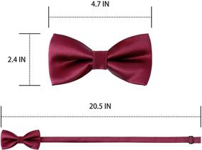 img 3 attached to Classic Pre Tied Adjustable Wedding WELROG