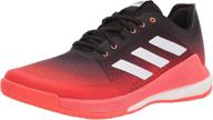 men's white adidas crazyflight track field shoes: enhancing athletic performance логотип