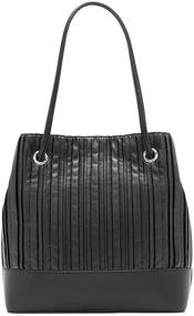 img 3 attached to 👜 Calvin Klein Bubble Lamb North/South Key Item Tote - Gabrianna Edition