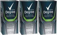 🌬️ extreme fresh degree men clinical antiperspirant deodorant, 1.7 oz, pack of 3 - enhanced version logo