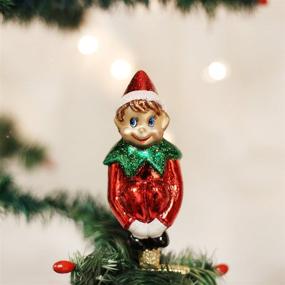 img 3 attached to Old World Christmas Kids Toy Collection - Glass Blown Pixie Ornaments for a Festive Tree