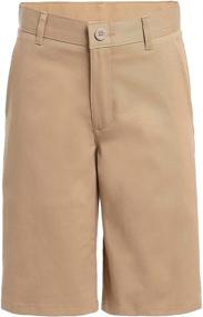 img 3 attached to 👖 Nautica Boys' Front Stretch School Uniform Shorts: Comfortable & Stylish Clothing