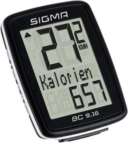 img 2 attached to 🚴 Sigma Sport BC 9.16 Wired Bicycle Computer: Accurate and Efficient Tracking for Cycling Performance