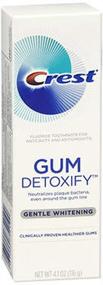 img 1 attached to 🦷 Crest Gum Detoxify Gentle Whitening Toothpaste, 4.1 oz (Pack of 3)