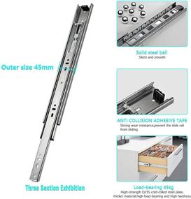 img 2 attached to 🗄️ AOLISHENG Drawer Extension with Enhanced Bearing Capacity