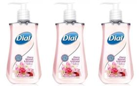 img 1 attached to 🌸 Dial Cherry Blossom and Almond Moisturizing Liquid Hand Soap - 7.5 fl. oz. Pack of 3