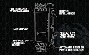 img 1 attached to Surge Guard 35550 Hardwire Model - 50 Amp: The Ultimate Power Protection Solution