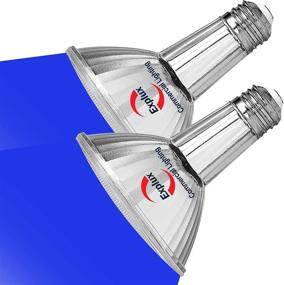 img 4 attached to 💡 High-performance Blue LED PAR30 Flood Light Bulb by Explux - Ideal for Commercial Use