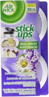 🌸 air wick stick ups air freshener, lavender and chamomile 2ct, 2.1 oz (pack of 6) - enhance scent and freshness logo