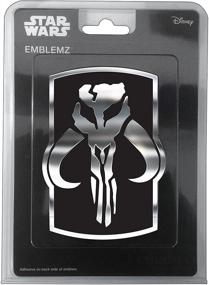img 3 attached to 🌟 Chroma 041523 Star Wars Mandalorian Skull Chrome Injectn Molded Emblem Review