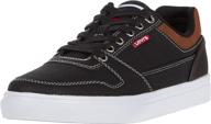 levis mason olympic black men's shoes logo