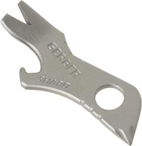 img 1 attached to 🔑 GERBER Shard Keychain Tool - Sleek Silver Essential: A Must-Have for Everyday Carry [30-001501]