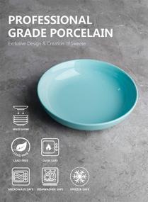 img 2 attached to 🍽️ Sweese Porcelain Salad Pasta Bowls: Optimal Tabletop & Serveware for Food Service Equipment & Supplies