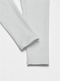 img 2 attached to 🩴 The Children's Place Girls' Capri Leggings: Stylish and Comfortable Bottoms for Kids