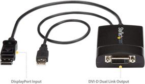 img 3 attached to 🔌 StarTech.com DisplayPort to DVI Dual Link Active Adapter - High Resolution DisplayPort to DVI-D Video Converter 2560x1600 60Hz - DP 1.2 to DVI Monitor - USB Powered - Latching DP Connector (DP2DVID2)