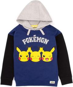 img 4 attached to Pokemon Hoodie Pikachu Sweater 13 14