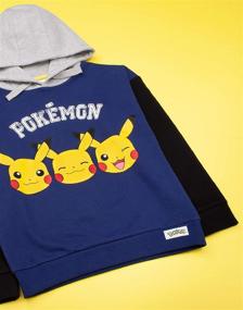 img 3 attached to Pokemon Hoodie Pikachu Sweater 13 14
