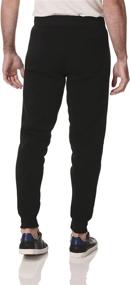 img 3 attached to Big & Tall Active Fleece Jogger Pants for Men by Southpole