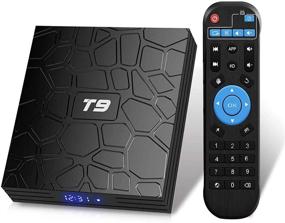 img 4 attached to 📺 High-Performance Android 9.0 TV Box - T9 TV Box 4GB RAM 64GB ROM RK3318 Quad-Core Cortex-A53, Bluetooth 4.0, Dual WiFi, 4K Ultra HD H.265 Support