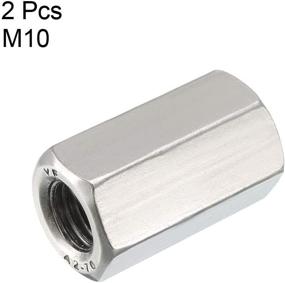 img 1 attached to Uxcell 1 5 Pitch Length Stainless Coupling Hardware