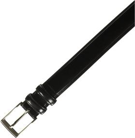 img 2 attached to 👔 Perry Ellis Mens Milled Black Belts: Top-Quality Men's Accessories