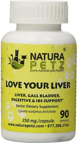 img 4 attached to 🐾 Natura Petz Love Your Liver: Liver Detox and Support for Senior Pets - 90 Capsules, 250mg Per Capsule