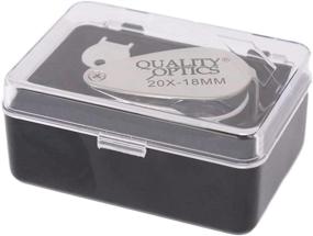 img 1 attached to Quality Optics USA Folding Jewelers Loupe Pocket Magnifier (Long Reach 20X Push Button Illuminated)