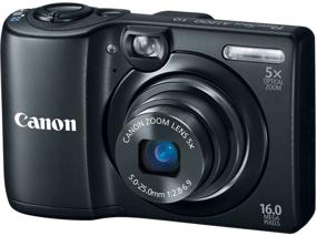 img 1 attached to 📷 Canon PowerShot A1300: 16MP Digital Camera with 5x Optical Zoom & Wide-Angle Lens (Black) - OLD MODEL