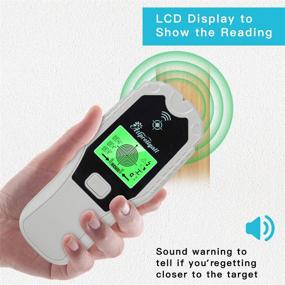 img 2 attached to 🔍 Allprettyall 5-in-1 Stud Finder Wall Scanner with LCD Display & Auto Calibration: Detect Wood, AC Wire, Metal Studs, and Beams with Sound Warning