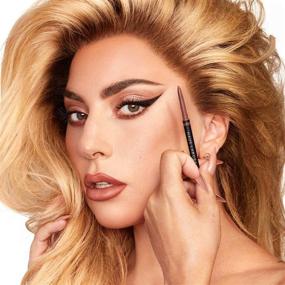 img 4 attached to 👁️ Haus Laboratories By Lady Gaga: The Edge Precision Brow Pencil - Micro Eyebrow Pencil for Natural Hairlike Strokes, Defining & Long-lasting Wear - Available in Various Shades Including Black & Brown