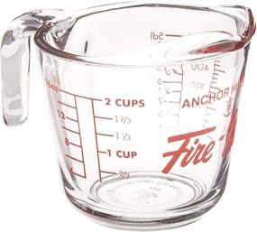 img 4 attached to 🔥 Anchor Hocking Fire-King 16 Oz Glass Measuring Cup: Accurate Measurements for Your Culinary Creations