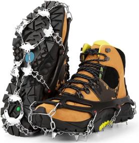 img 4 attached to Crampons Traction Footwear Stainless Microspike