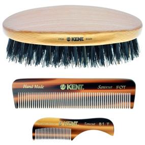 img 4 attached to Kent Mens Beard Grooming Kit: Must-have Tools for Travel and Home Beard Care